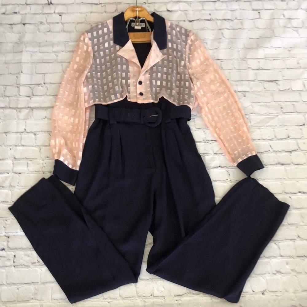 Vintage Menu jumpsuit size 14